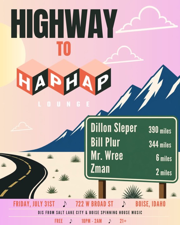 Highway to Hap Hap flyer