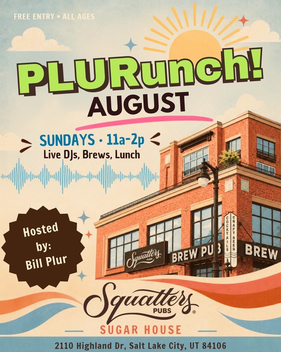 PLURunch August flyer