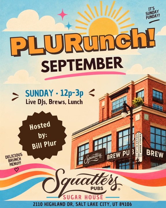 PLURunch September flyer
